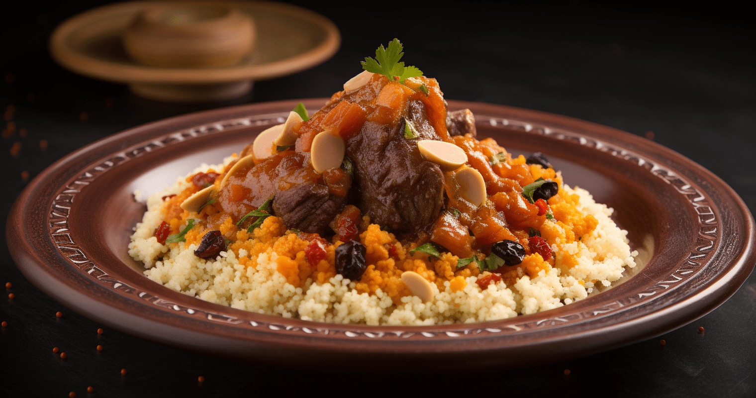 Experience the Flavors of Morocco with this Delicious Lamb Tagine and
