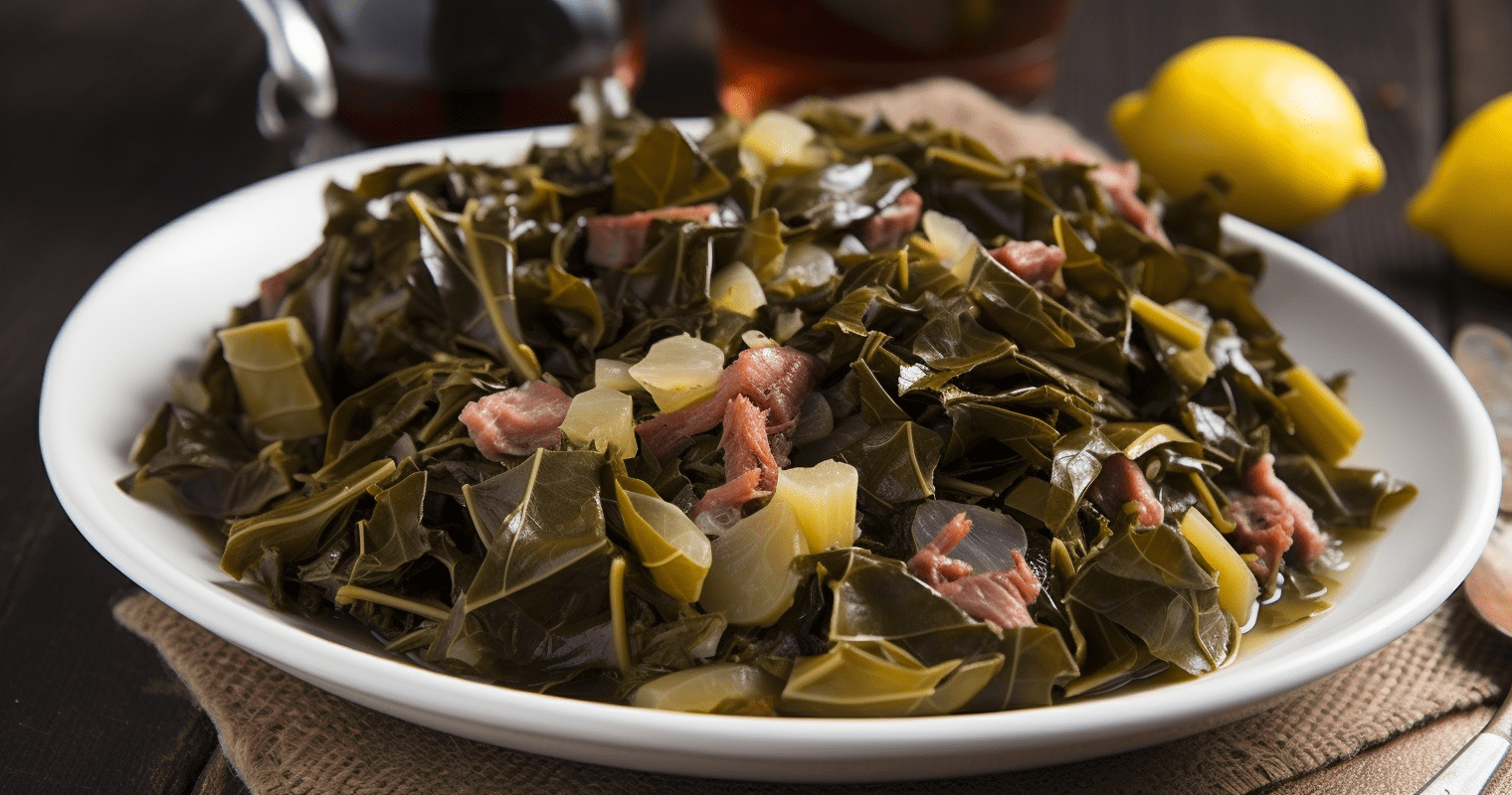 Soulful SlowCooked Collard Greens with Smoked Ham Hocks A Southern