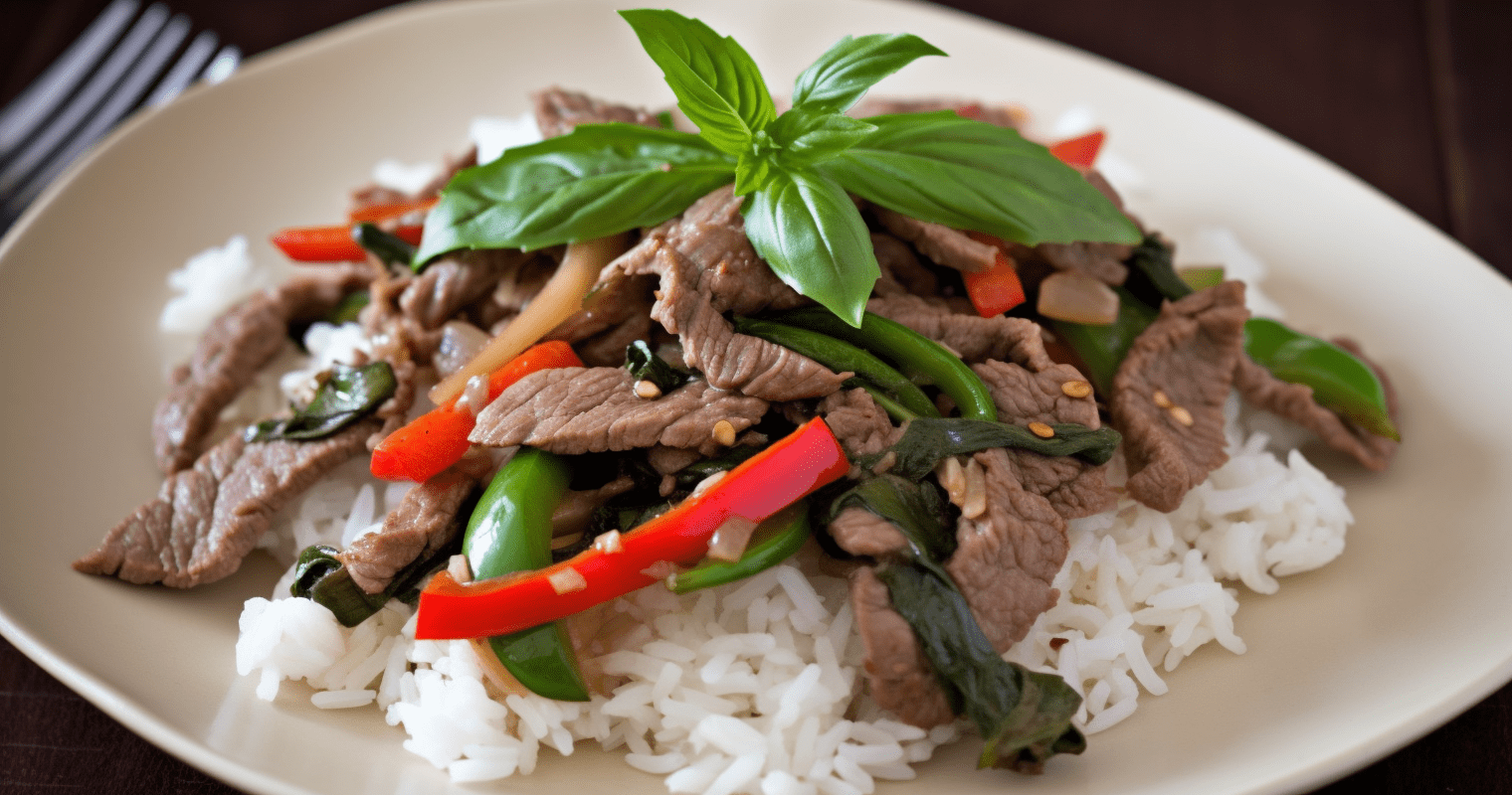 Thai Basil Beef StirFry A Symphony of Flavors Culinary Nuggets